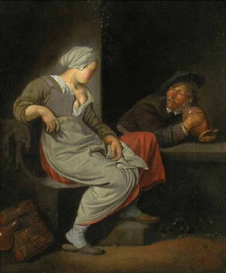 Tavern Scene by Jacob Toorenvliet